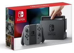 Nintendo Switch with Gray Joy - Nintendo Switch (Con - Complete In Box)
