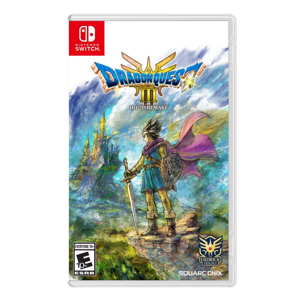 Dragon Quest III HD - Nintendo Switch (2D Remake - New)